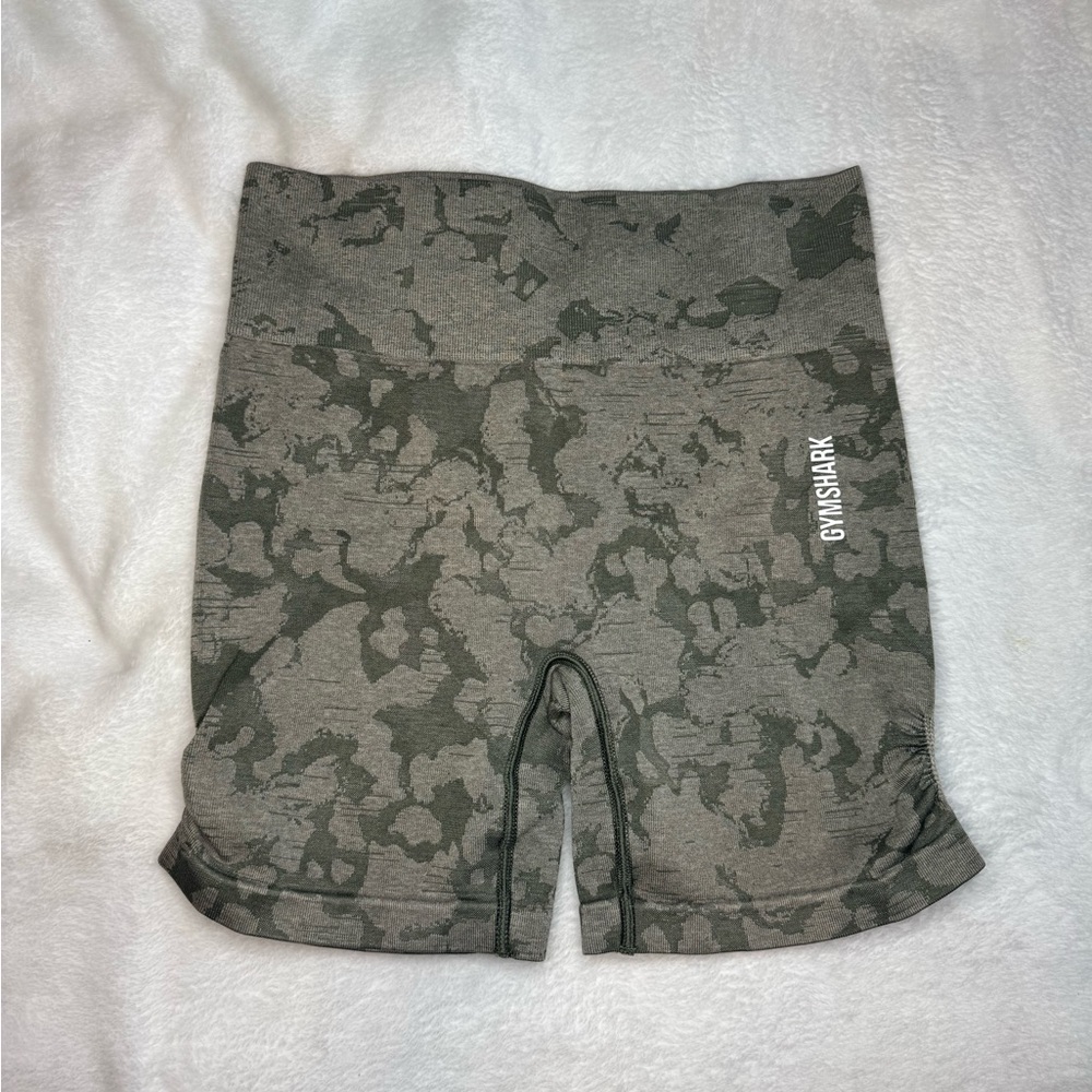 Gymshark Green Camo Shorts